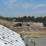 Visite du centre de traitement des déchets à Mende en date du 1er juin 2022 - Image choc du quotidien - 12 mètres de hauteur !
