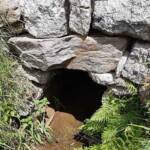 Visite du moulin de Trespis du samedi 25 juin 2022 - Vue extérieure du chenal d'évacuation