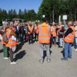 Visite du centre de traitement des déchets à Mende en date du 1er juin 2022 Visite du centre de traitement des déchets à Mende en date du 1er juin 2022 - Départ sur le terrain en 2 groupes