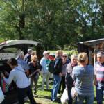 Sortie au moulin à vent de La Borie et à la ferme caussenarde de Hyelzas du 21 septembre 2022 - Arrivée chez les Delor(s) pour le pique-nique