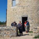 Sortie au moulin à vent de La Borie et à la ferme caussenarde de Hyelzas du 21 septembre 2022 - Une des 2 entrées du moulin