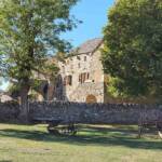 Sortie au moulin à vent de La Borie et à la ferme caussenarde de Hyelzas du 21 septembre 2022 - Vue de la ferme à notre arrivée