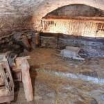 Sortie au moulin à vent de La Borie et à la ferme caussenarde de Hyelzas du 21 septembre 2022 L'étable