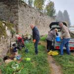 Atelier d'embellissement du chemin de Chapelude en date du 11 octobre 2022 - Début des opérations