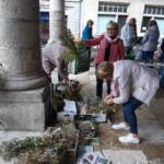 Atelier Troc de plantes d'automne à Langogne du 08 octobre 2022 - On apprécie visiblement