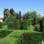 Visite à Ambert du 24 juin - Le Jardin du citoyen Romain chez Denise VIGNY - Architecture de verdure