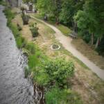 Journée citoyenne municipale du dimanche 11 juin 2023 - Platebande aménagée en surplomb du Langouyrou