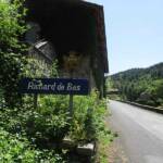 Visite à Ambert du 24 juin - Le moulin à papier Richard de Bas - Arrivée sur le site