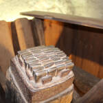 Visite à Ambert du 24 juin - Le moulin à papier Richard de Bas - Cloutage des maillets