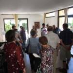 Visite à Ambert du 24 juin - Le Jardin du citoyen Romain chez Denise VIGNY - Nous sommes privilégiés de visiter l'atrium