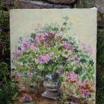 "Les artistes sont au jardin" - Journées des 30 juin & 01 juillet - Autre toile de Nicole