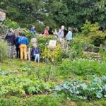 "Les artistes sont au jardin" - Journées des 30 juin & 01 juillet - Affluence pour Gabrielle