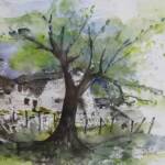 "Les artistes sont au jardin" - Journées des 30 juin & 01 juillet - Autre toile de Gabrielle