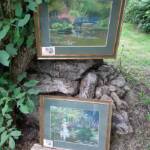 "Les artistes sont au jardin" - Journées des 30 juin & 01 juillet - Toiles de Chantal Schwander