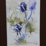 "Les artistes sont au jardin" - Journées des 30 juin & 01 juillet - Toile Sylvie encore