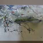 "Les artistes sont au jardin" - Journées des 30 juin & 01 juillet - Autre toile de Sylvie