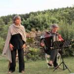 "Les artistes sont au jardin" - Journées des 30 juin & 01 juillet - Sophie : quel talent d'oratrice !