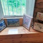 "Les artistes sont au jardin" - Journées des 30 juin & 01 juillet - Toiles de Marie-Thérèse Rouby