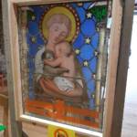 "Les artistes sont au jardin" - Journées des 30 juin & 01 juillet - Vitrail "La charité"