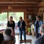 "La lactofermentation appliquée à la choucroute", atelier du samedi 14 octobre 2023 - Présentation de l'animatrice du jour Anna par notre secrétaire Catherine