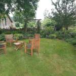 Ouvertures du jardin des Uffernets le samedi 29 juin 2024 - Coin de discussions