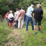 Ouvertures du jardin de la combe de Brière à Pradelles le dimanche 30 juin 2024 - La visite se termine