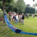 Ouvertures du jardin de la combe de Brière à Pradelles le dimanche 30 juin 2024 - Un des 4 groupes de visite de l'après-midi