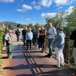 Sortie du 05 octobre 2024 - étape de Privas vers Beaumont-Monteux - Anthony Bazin nous accueille de la voie verte au dessus